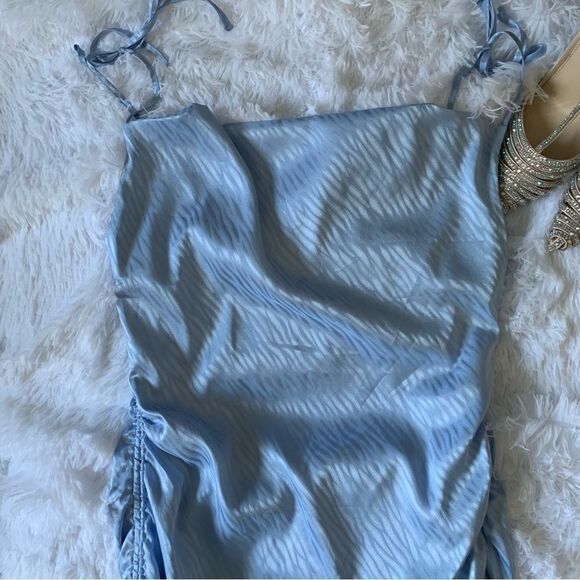 SUPERDOWN BLUE MINI DRESS - Picture 8 of 16